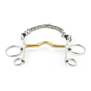 Pelham for horse with tongue port Jump'In image-0