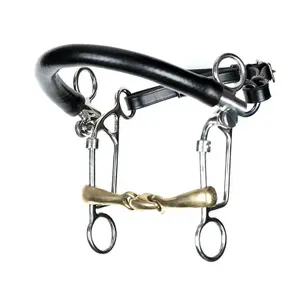 Double snaffle bits for horses Jump'In image-0