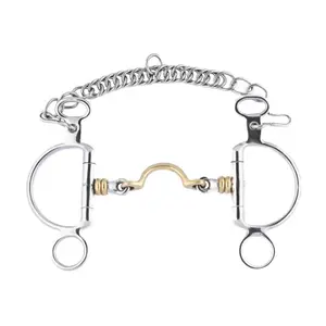 Bit con catena per cavalli Jump'In Felipe