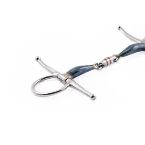 Double-jointed needle bit for horse Jump'In image-1