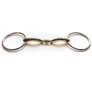 Double Bridle Bits for Comfort Horse Canon Jump'In image-0