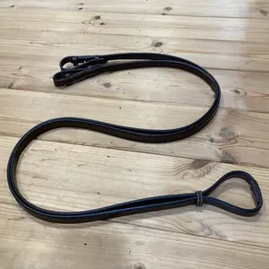 Smooth Leather Reins for Horse Jump'In image-0