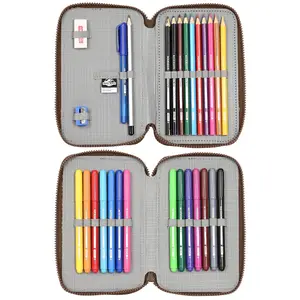 Complete double pencil case for baby Jurassic World image-1