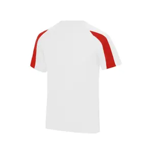 Kindersport T-shirt met contrastkleur Just Cool image-0