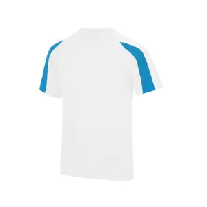 Kindersport T-shirt met contrastkleur Just Cool image-0