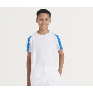 Kindersport T-shirt met contrastkleur Just Cool image-1