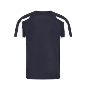 Children's contrast sports T-shirt Just Cool image-1