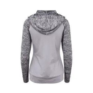 Kontrasterende zip sweatshirt til kvinder Just Cool Zoodie image-1