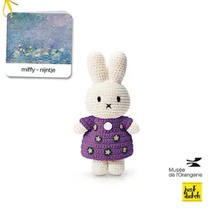 Plush Just Dutch Miffy x Monet Nympheas Miffy