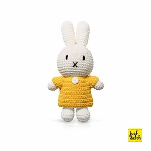 Plain miffy cuddly toy Just Dutch