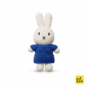 Plain miffy cuddly toy Just Dutch image-0