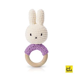 jd6488-miffy-teether-eco-cotton-rattle-just-dutch-lila-one-size