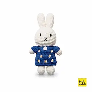 Schmusetuch miffy Blumen Just Dutch image-0