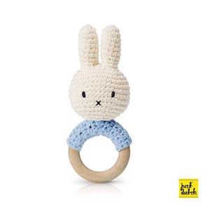 jdt1550-miffy-teether-eco-cotton-rattle-just-dutch-beu-pastel-one-size