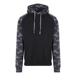Hooded sweatshirt Just Hoods Baseball image-0