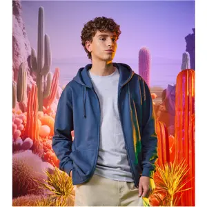 Sweatshirt à capuche zippé Just Hoods image-3