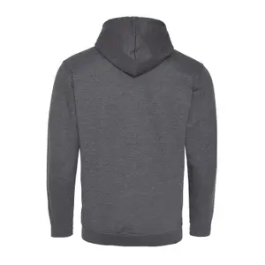 Sweatshirt à capuche zippé contrasté Just Hoods Varsity image-1