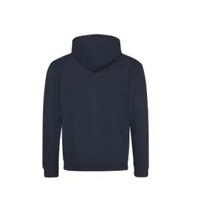 Sweatshirt à capuche zippé contrasté Just Hoods Varsity image-1