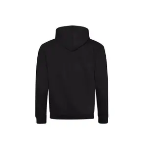 Sweatshirt à capuche zippé contrasté Just Hoods Varsity image-1