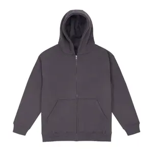 Thick Zip-Up Hoodie Just Hoods Vision image-1