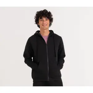 Felpa con cappuccio zip pesante Just Hoods Graduate image-2