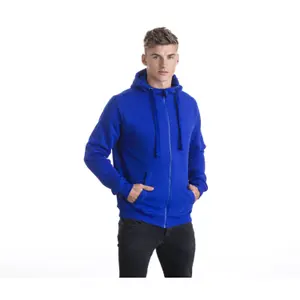 Felpa con cappuccio zip pesante Just Hoods Graduate image-2