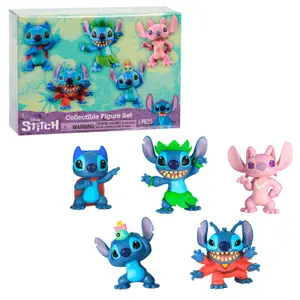 Figurine Just Play Disney Stitch (x5)