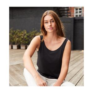 Koszulka bez rękawów tri-blend dla kobiet Just T's image-2