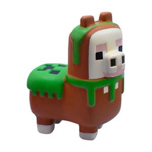 jtmin-35108-beeldje-just-toys-minecraft-mega-squishme-lama-bruin-groen-15-cm