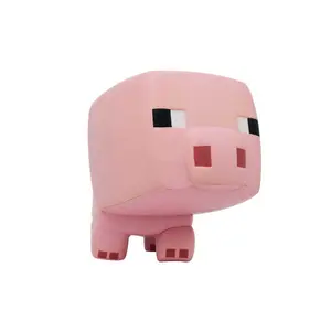 Figurine Just Toys Minecraft Mega Squishme cochon image-0