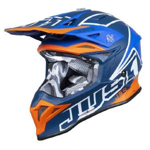 6060040251007-cuffia-just1-j39-thruster-bianco-arancio-fluo-blu