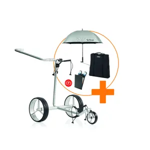 JuStar Carbon 1.0 Electric Golf Trolley image-2