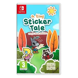 Stickers JustForGames A Tiny Sticker Tale Magic Book - Switch