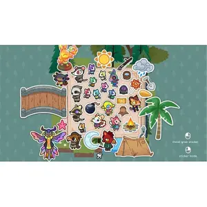 Stickers JustForGames A Tiny Sticker Tale Magic Book - Switch image-3