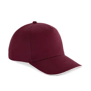 5-Panel-Cap mit kontrastierendem Sandwich K-up image-1