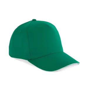 5-Panel-Cap mit kontrastierendem Sandwich K-up image-1