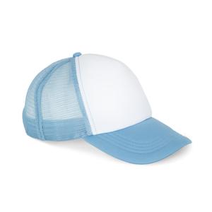 kp143-white-darkskyblue-child-s-5-panel-trucker-cap-k-up-white-dark-sky-blue-one-size