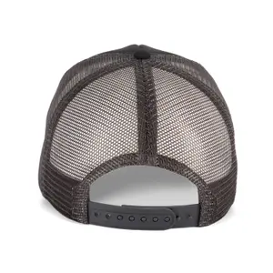 Cotton canvas 5 panel trucker cap K-up Gold Label image-2