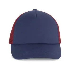 Cotton canvas 5 panel trucker cap K-up Gold Label image-1