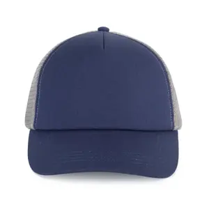 Cotton canvas 5 panel trucker cap K-up Gold Label image-1