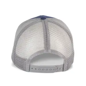 Cotton canvas 5 panel trucker cap K-up Gold Label image-2