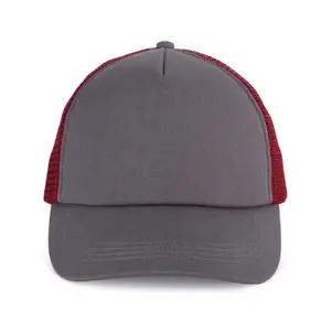 Cotton canvas 5 panel trucker cap K-up Gold Label image-1