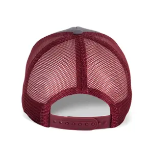 Cotton canvas 5 panel trucker cap K-up Gold Label image-2