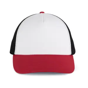 Cotton canvas 5 panel trucker cap K-up Gold Label image-1