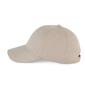 Cotton 6 Panel Baseball Cap K-up Gold Label image-3