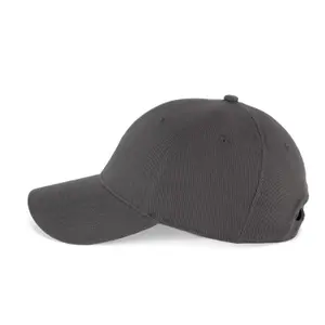 Cotton 6 Panel Baseball Cap K-up Gold Label image-3