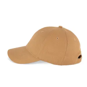 Cotton 6 Panel Baseball Cap K-up Gold Label image-3