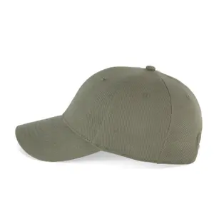 Cotton 6 Panel Baseball Cap K-up Gold Label image-3