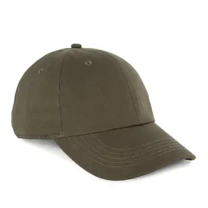 5 Panel Canvas Cap K-up Gold Label image-1