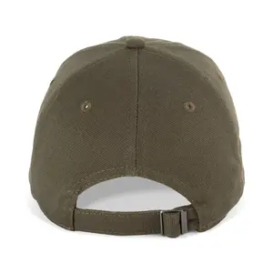 5 Panel Canvas Cap K-up Gold Label image-2